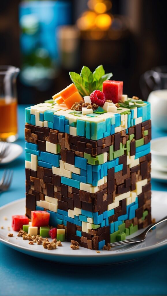 20 Stunning Anniversary Cake Images to Inspire Your Perfect Celebration 11 MInes Game Cake