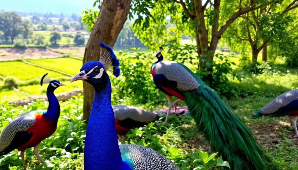 Peacocks in Morachi Chincholi